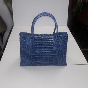 Nancy Gonzales Medium Top Handle Crocodile Tote
